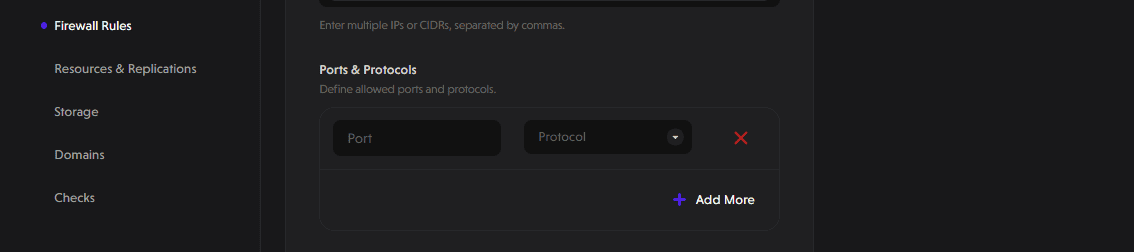 Ports and Protocols