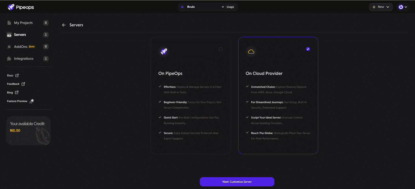 choose cloud